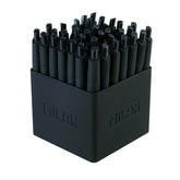 BOLIGRAFO MILAN P1 MINI RUBBER TOUCH NEGRO | 40 UNIDADES | (MILAN)